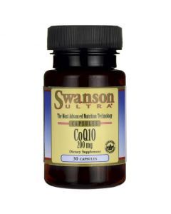 Ультра коэнзим Q10, Ultra CoQ10, Swanson, 200 мг, 30 капсул