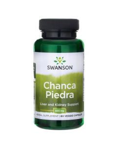 Филлантус нирури, Chanca Piedra, Swanson, 500 мг, 60 вегетарианских капсул