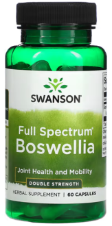 Босвеллия, Full Spectrum Boswellia, Swanson, 800 мг, 60 капсул