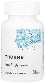 Железо, Thorne Research, 60 капсул