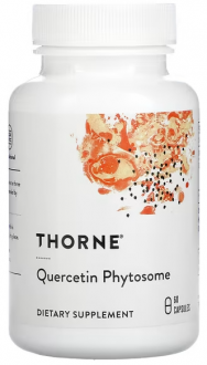 Кверцетин фитосома (Quercetin Phytosome),Thorne Research, 60 капсул