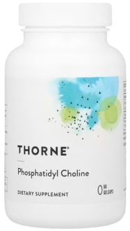 Фосфатидилхолин, Thorne Research, 60 капсул