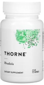 Родиола розовая (Rhodiola), Thorne Research, 60 капсул