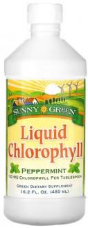 Жидкий хлорофилл с мятой от Sunny Green 