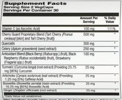 Очиститель мочевой кислоты, KAL, Uric Acid Flush, 60 VegCaps
