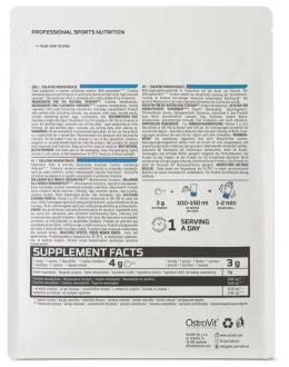Креатин OstroVit Creatine Monohydrate 300 грамм