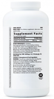 Витамин C от GNC, Vitamin C 1000 mg, 500 таб