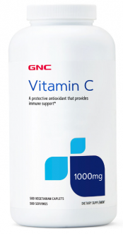Витамин C от GNC, Vitamin C 1000 mg, 500 таб