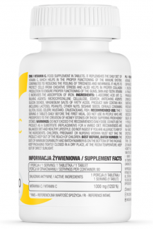 Витамин С, Ostrovit Vitamin C 90 таб