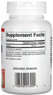 Кверцетин, Natural Factors, Quercetin, 500 мг, 60 капсул