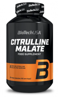 Цитруллин малат Biotech, Citrulline Malate, 90 капсул