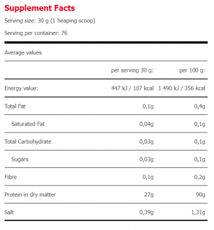 Протеин изолят Amix Gold Whey Protein Isolate