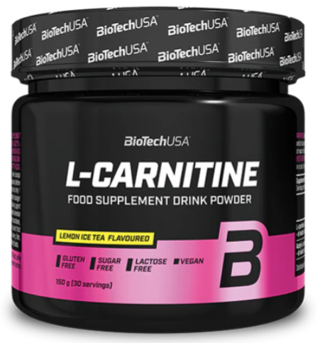Купить L-Carnitine Flavoured Drink Powder от BiotechUSA, 150 грамм