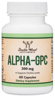 Alpha GPC, Doublewood Supplements, 300 мг, 60 капсул