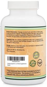 Fadogia Agrestis, Doublewood Supplements, 300 мг, 180 капсул