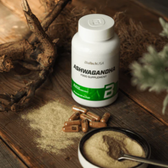 Ашваганда, Ashwagandha, Biotech, 245 мг, 60 капсул
