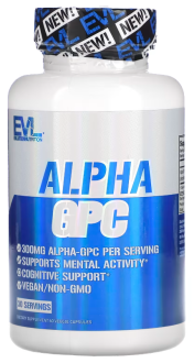 Альфа (Глицерофосфохолин) Alpha GPC, EVLution Nutrition, 300 мг, 60 капсул