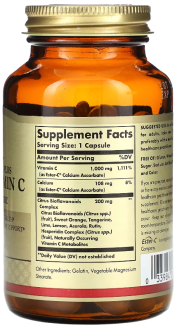 Solgar, Ester-C Plus, 1000 mg Vitamin C, 50 капсул
