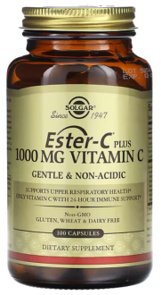 Solgar, Ester-C Plus, 1000 mg Vitamin C, 100 капсул