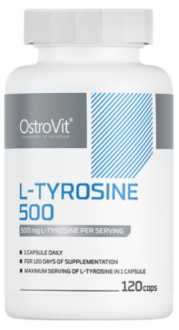 L-Tyrosine 500 mg, Ostrovit, 120 caps