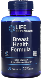Состав для здоровья молочных желез, Breast Health Formula, Life Extension, 60 капсул