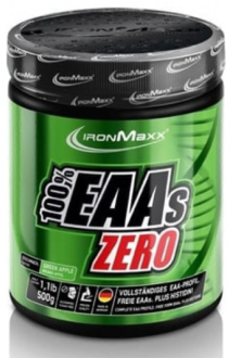 Аминокислоты IronMaxx 100% EAAs Zero, 500 г