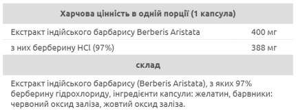 Берберин, Berberine HCl 97%, Immune Labs, 90 капсул