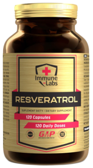 Resveratrol 60 мг, Immune Labs, 120 капсул