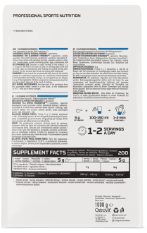 Glutamine OstroVit 1000 грамм