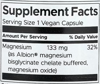 Глицинат магния, Swanson, Albion®, Magnesium Glycinate, 133 мг, 90 веган капс