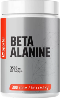Бета Аланин Sporter, Beta Alanine, 300 грамм без вкуса
