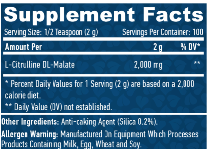 Haya Labs Sports Citrulline Malate - 200 г