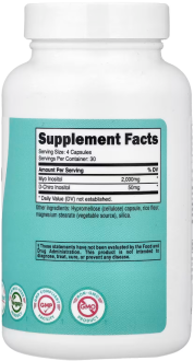 Мио и D-хиро инозитол для женщин, Myo & D-Chiro Inositol, Nutricost, Women, 120 капсул