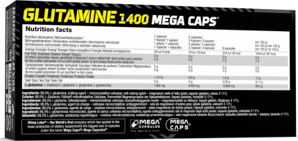Olimp Labs L-Glutamine Mega Caps