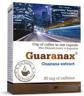 Olimp Labs Guaranax 80 mg of caffeine